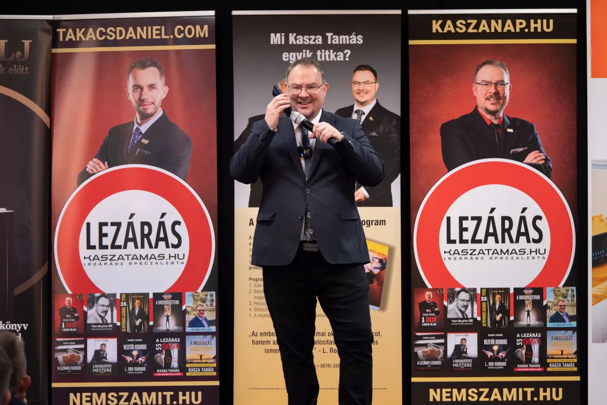 Kasza Tamás a Kasza napon