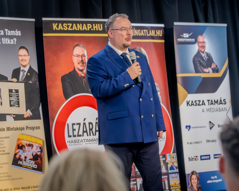 Kasza Tamás a Kasza napon